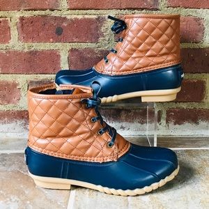 nautica duck boots women's shoe dept